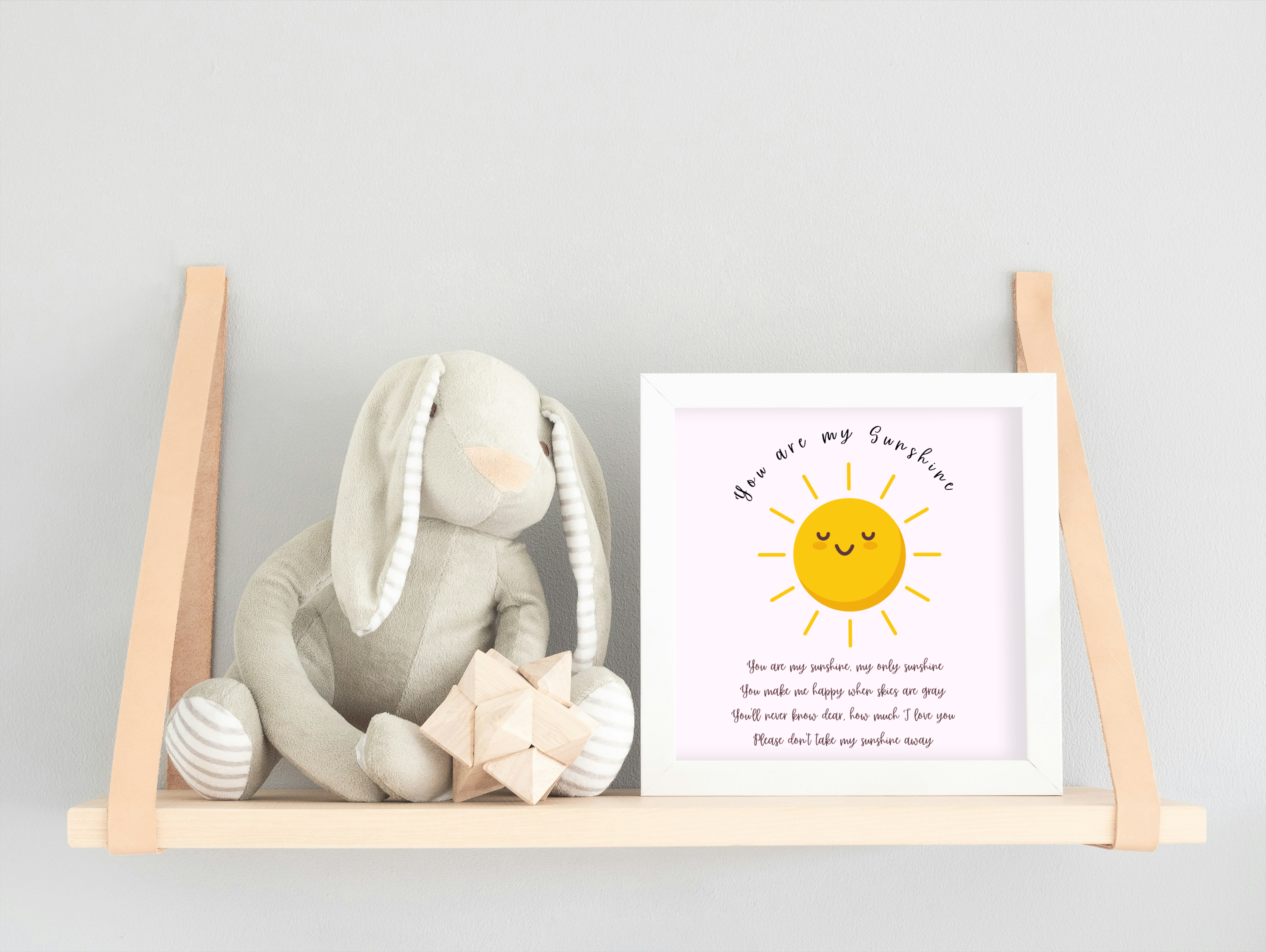 You Are My Sunshine Poem - Artwork